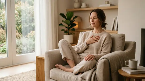 Moment de détente bénéfique pour le bien-être cardiovasculaire